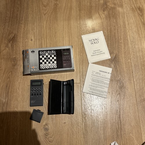 Novag solo 1980s - solo, portable