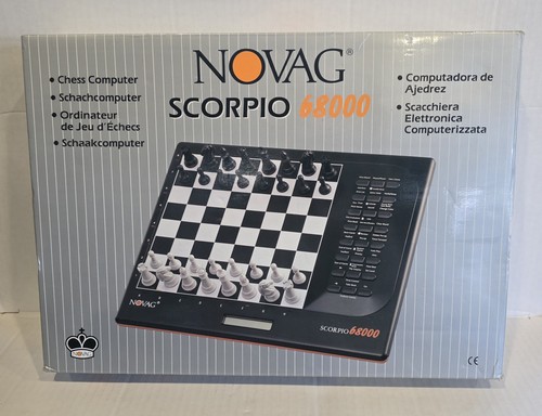 Rare vintage novag scorpio - novag,