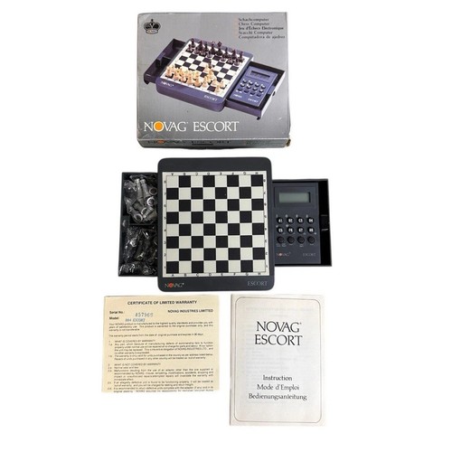 Novag escort chess - novag, computer