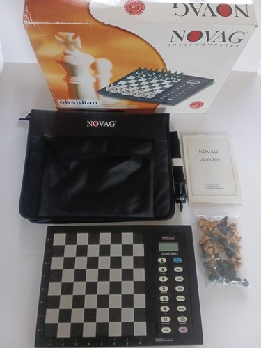 Novag obsidian chess computer - novag,