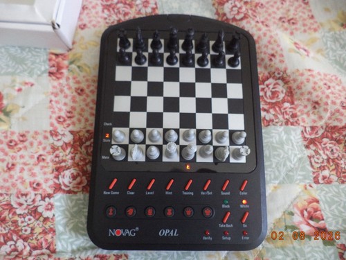 Novag opal travel chess - novag,