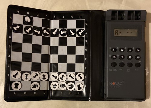 Novag solo electronic chess - electronic,