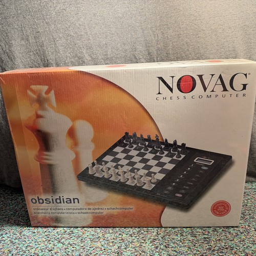 Novag chess computer - computer, obsidian
