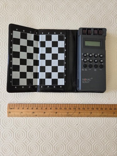 Novag solo electronic chess - novag,