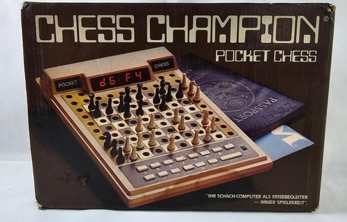 Novag chess champion pocket - champion,