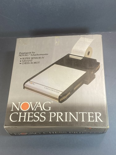 Rare novag chess printer - novag,