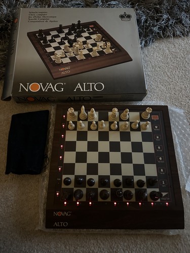 Novag alto chess set - chess, boxed