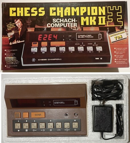 Chess computer champion - chess,